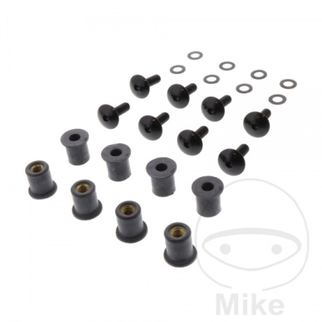 7750005 - PLASTTÜÜBLID 6X20MM 8TK KOOS SEIBI NING KUMMIMUTRIGA