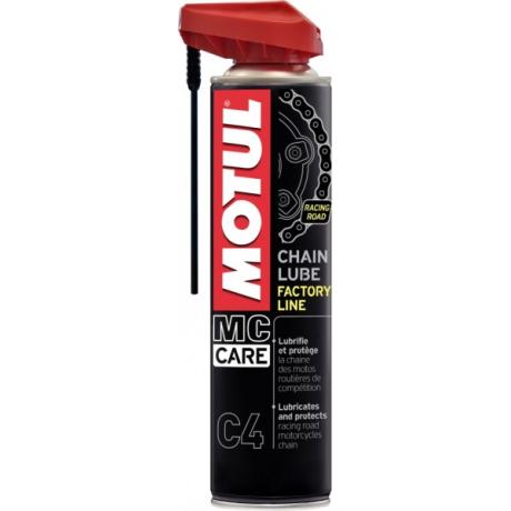 KETIÕLI MOTUL C4 CHAIN LUBE FACTORY LINE  400mL DUAL SPRAY