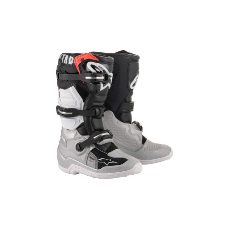 LASTE KROSSISAAPAD ALPINESTARS TECH 7S MUST/VALGE/HÕBE