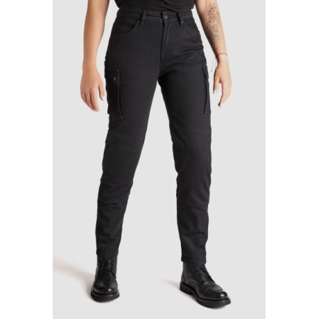 MILA-CARGO-BLACK - NAISTE TEKSAD PANDO MOTO MILA