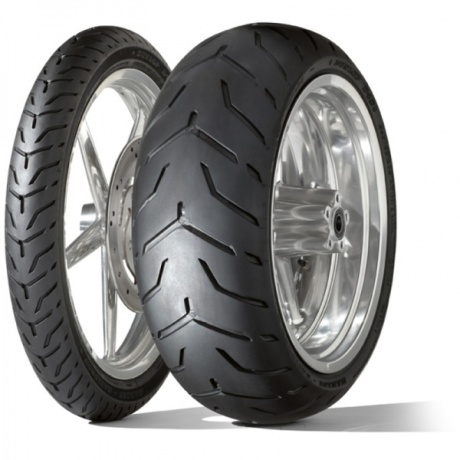 1307018D408 - REHV 130/70-18 63H TL D408 DUNLOP FRONT