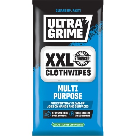 PUHASTUSLAPID  ULTRAGRIME XXL MULTI PURPOSE UNIVERSAALSED 40TK/PAKK 