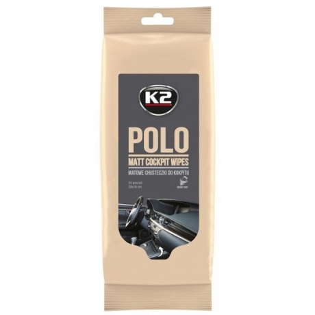 PUHASTUSLAPID K2 POLO MATT COCKPIT WIPES MATT 24TK 