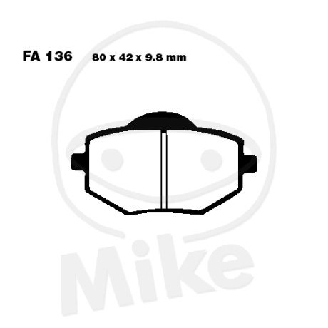 PIDURIKLOTSID EBC FA136 STANDARD