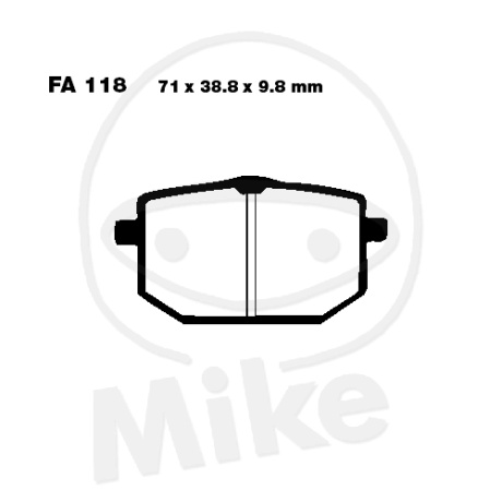 PIDURIKLOTSID EBC FA118 STD