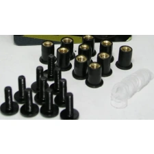 GONDLIKRUVID MUSTAD M5 KUMMIMUTRITEGA 10TK KOMPLEKT