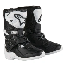 LASTE KROSSISAAPAD ALPINESTARS TECH 3S BARN MUST/VALGE