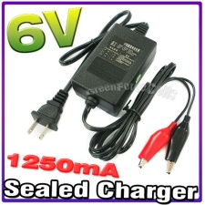 AKULAADIJA 6V 1,25A PLIIAKUDELE (100VAC - 240VAC)
