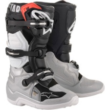 LASTE KROSSISAAPAD ALPINESTARS TECH 7S MUST/VALGE/HÕBE