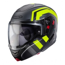 KIIVER CABERG HORUS X ROAD MATT GUN METAL/BLACK/YELLOW FUO
