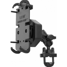 RAM MOUNT QUICK-GRIP TELEFONIHOIDJA JUHTRAUA KINNITUSEGA ANTI VIBRATION