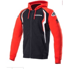 PUSA HONDA HOODIE ZIP PUNANE